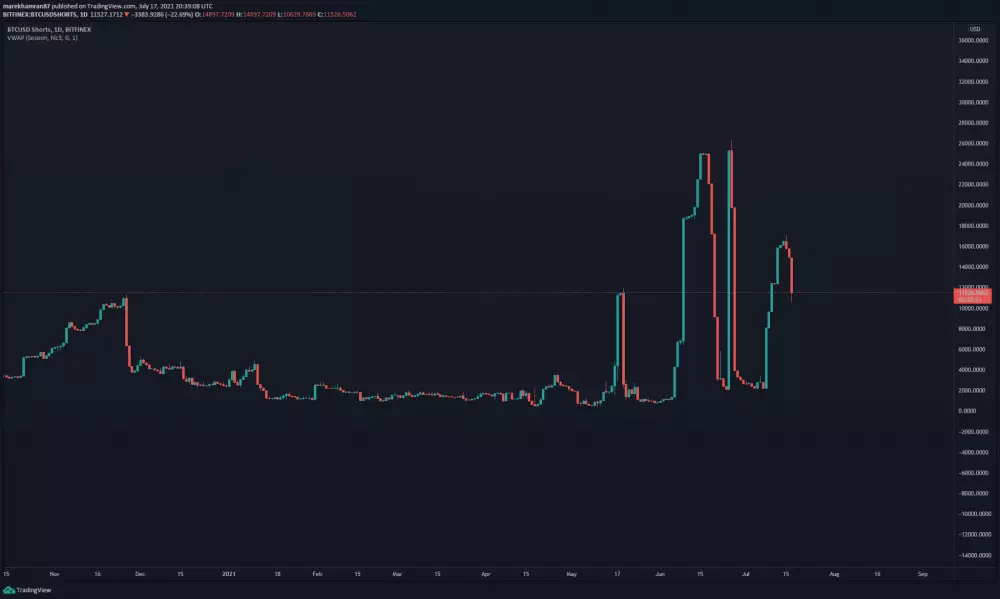 BTC/USD SHORTS. Zdroj: TradingView