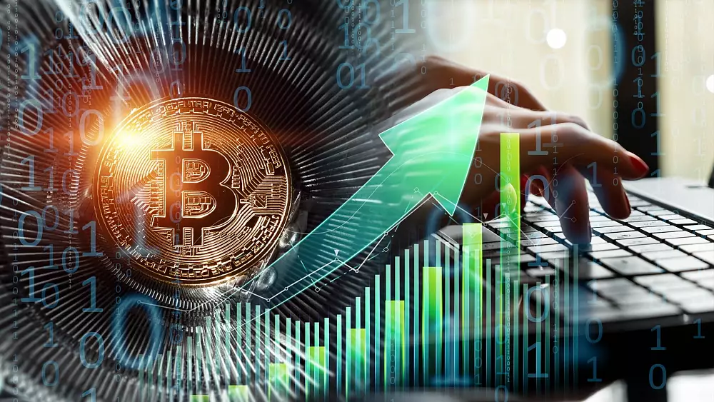 BTC Bitcoin analýza. Zdroj: SHutterstock/Marko Aliaksandr