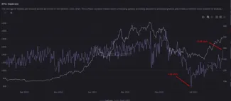 BTC hashrate. Zdroj: CryptoQuant