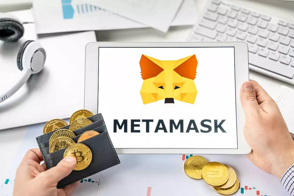 Krypto peňaženka Metamask