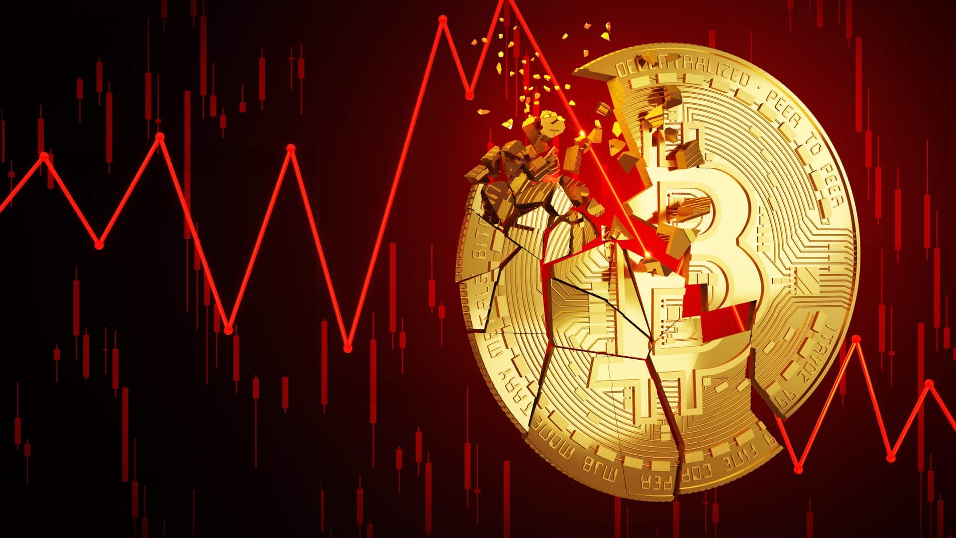 Bitcoin dneska výrazne strácal na hodnote