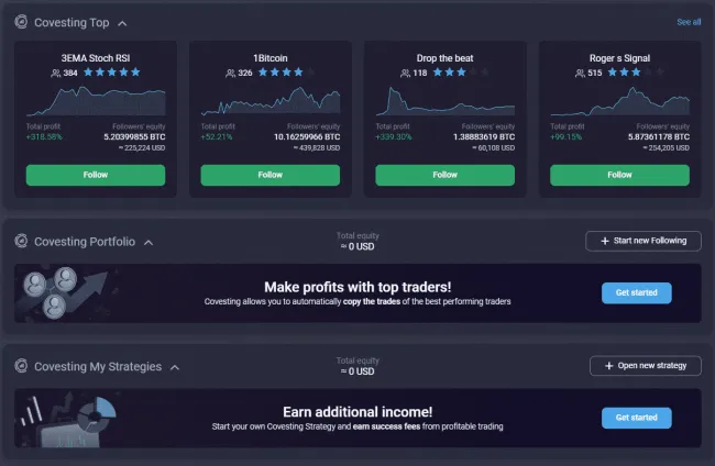 Convesting. Zdroj: PrimeXBT