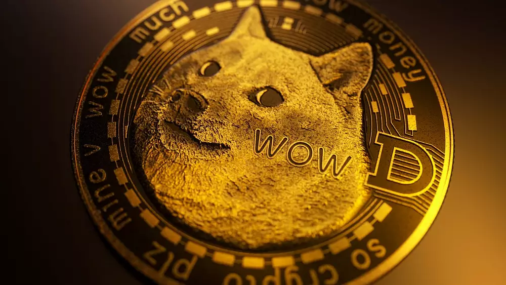 Dogecoin klesá