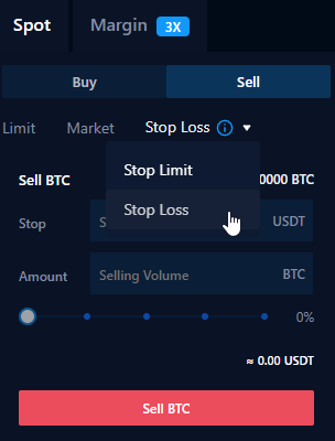 Stop-loss. Zdroj: Crypto.com