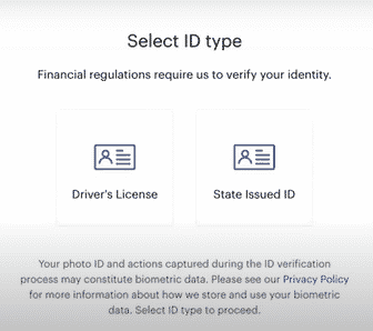 Verifikácia dokumentov Coinbase. Zdroj: Coinbase