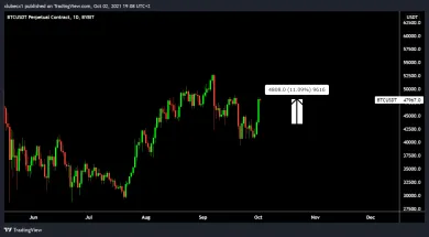 Bitcoin narástol o 10 %