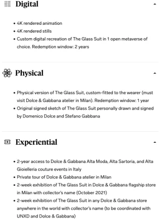 Ukážka typov produktov pre víťazov