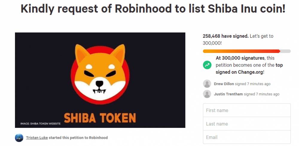 Petícia Shiba Inu