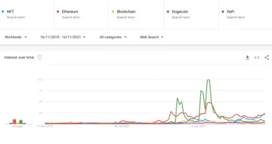 Google trends podľa pojmov. Zdroj: Google Trends
