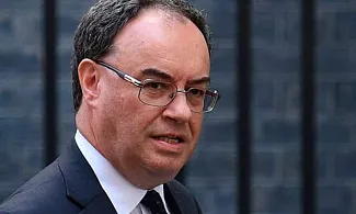 Guvernér Bank of England, Andrew Bailey.