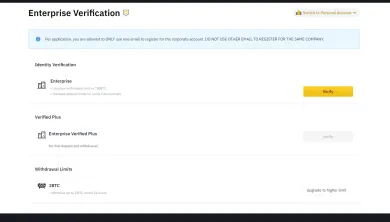 Binance overenie firemného účtu