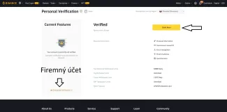Binance vyber účtu