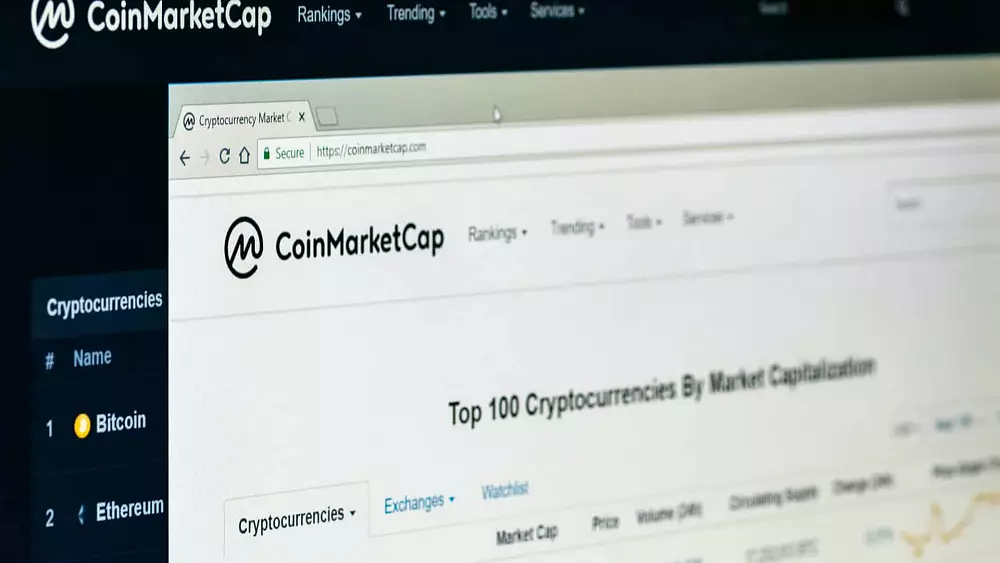 Coinmarketcap zažil hack