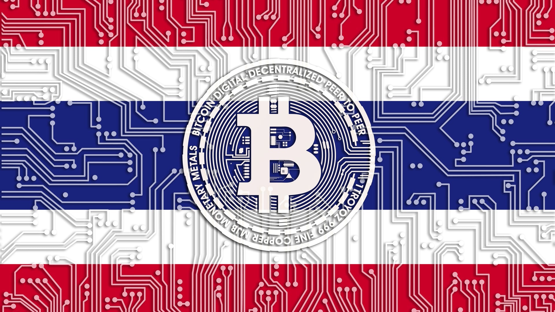 Thajsko ťažba a kryptomeny