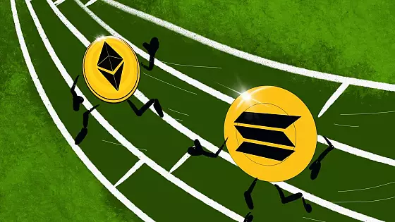 Analytici v JPMorgan tvrdia že Ethereum stráca podiel na trhu v prospech Solany!