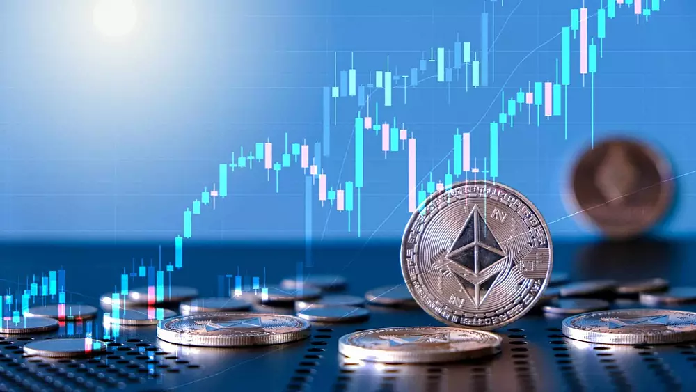 Ethereum mierne rastie v rámci vlajky