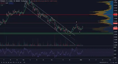 Polkadot vytvára reverzný pattern