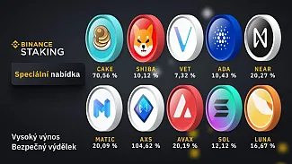 Binance staking akcia