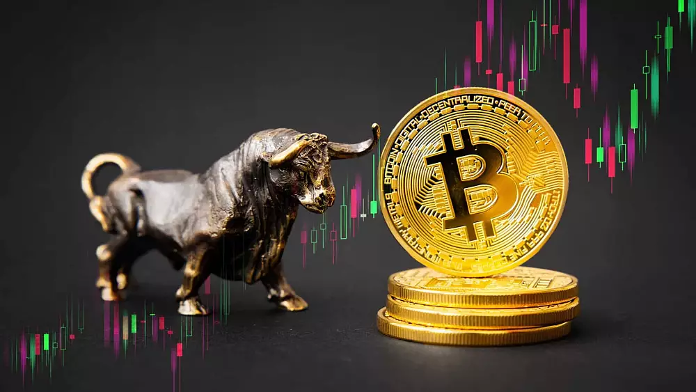 Bitcoin narástol o 13% za deň.