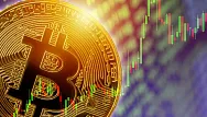 Bitcoin uzavrie klin priamo na rezistencii