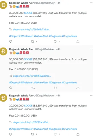 Dogecoin presun minci