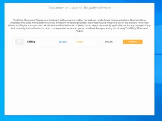 Súčasti na ťažbu