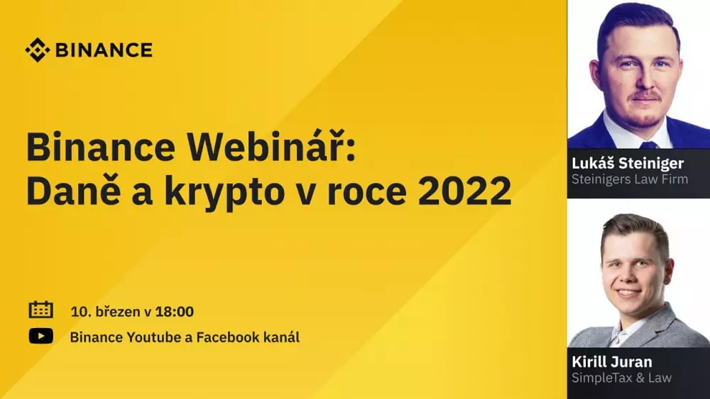 Binance webinar o zdanení kryptomien