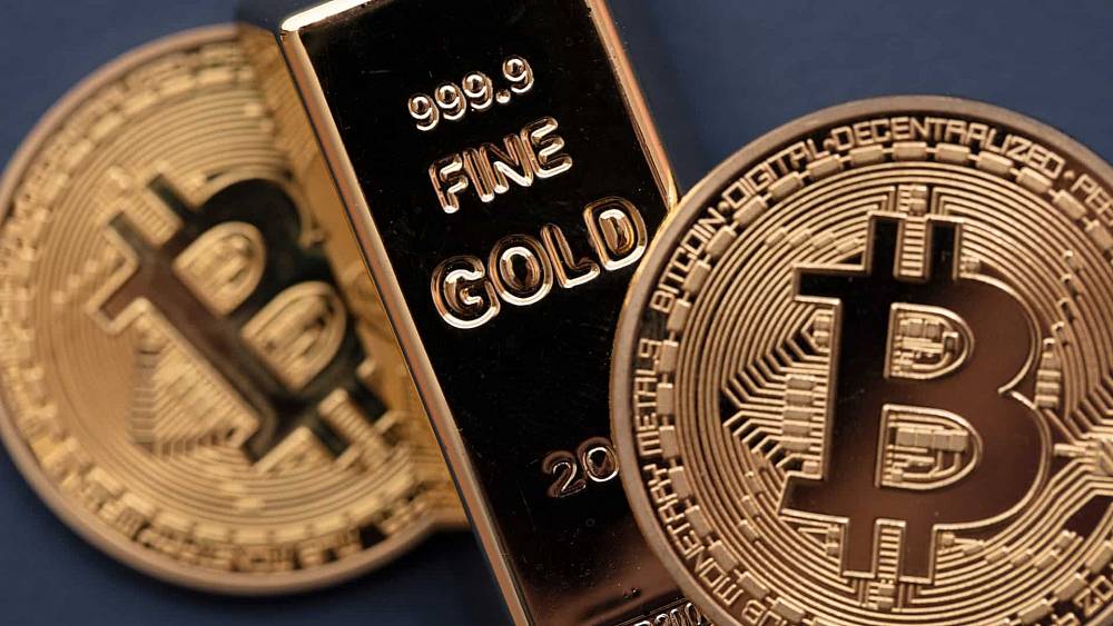 Bitcoin verzus zlato