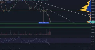 Bitcoin tesne nad 30 000