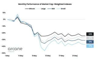 Mesačná výkonnosť kapitalizácie