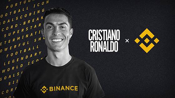 Binance ohlásil spoluprácu s Christianom Ronaldom!