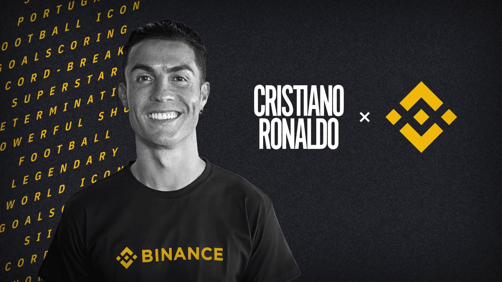 Binance ohlásil spoluprácu s Christianom Ronaldom!