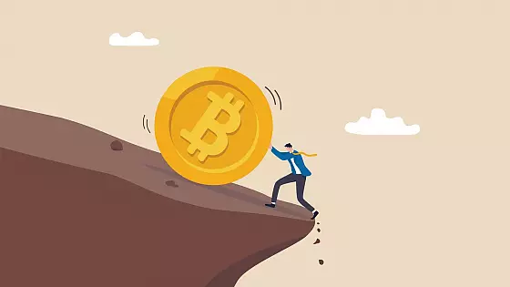 Bitcoin padá na point of control.