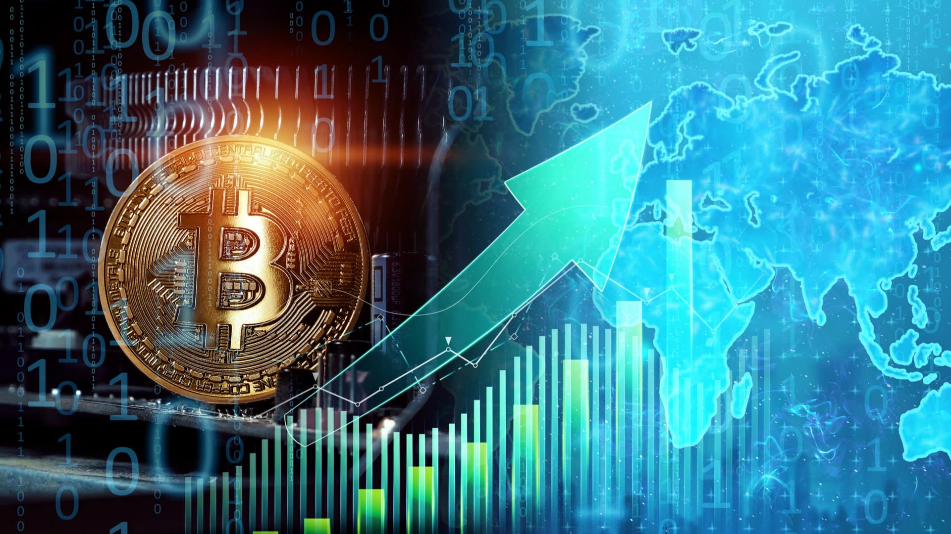 Bitcoin získal 7 %.