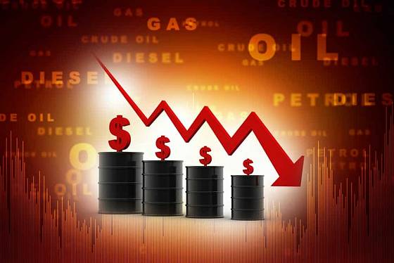 Graf na dnes: cena ropy ďalej klesá