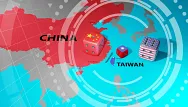 Čína verzus Taiwan a vplyv na Bitcoin