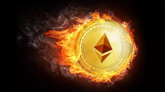 Ethereum pokračuje v masívnom spaľovaní