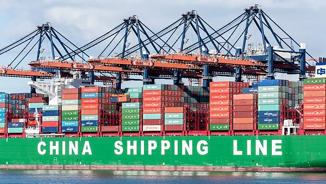 Navyšujúci sa export z Číny.