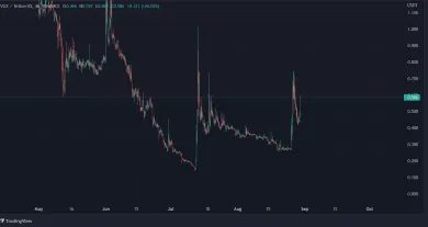 Graf: VGX/USDT. 4H