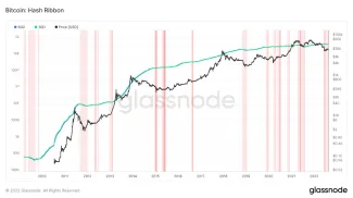 Hash ribbons Bitcoin