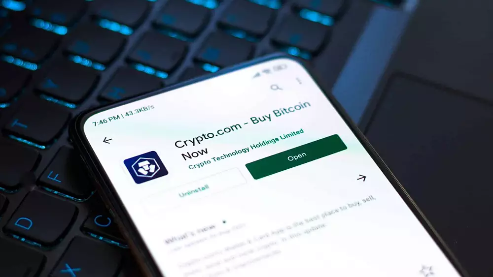 Mobilná aplikácia Crypto.com