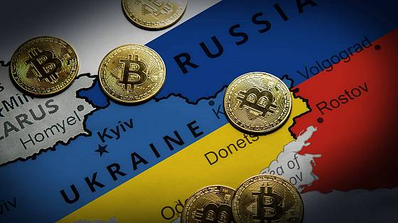 Ukrajina jej financovanie vojny s kryptomenami