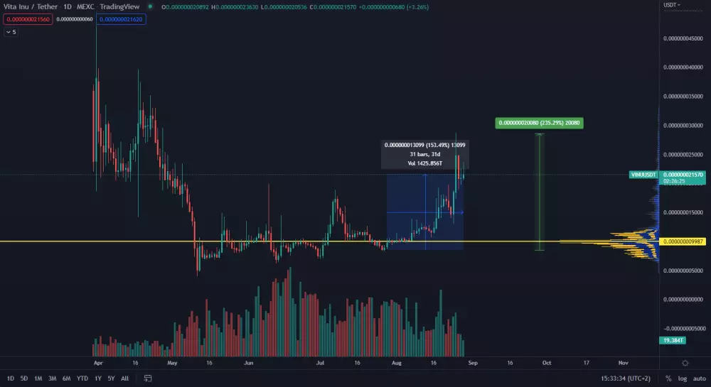 VINU/USDT 1D