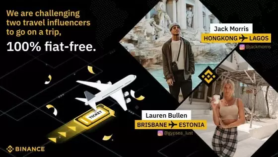 Binance travel akcia