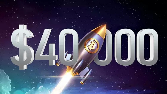 Bitcoin na 40 000 dolárov.