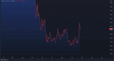 Graf: ALGO v rastúcom trende