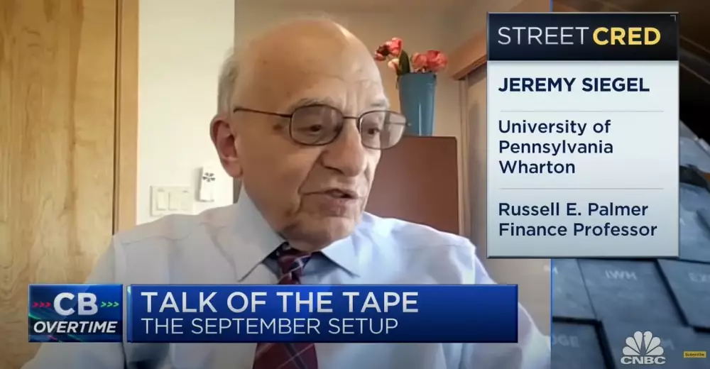 Jeremy Siegel na rozhovore