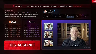 Kryptomenový podvod na YT