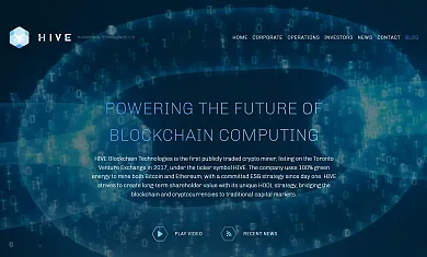 Spoločnosť HIVE blockchain