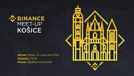 Binance konferencia v Košiciach
